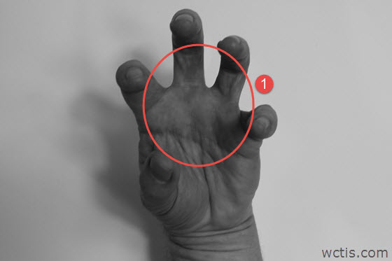 Grabbing Hand Top